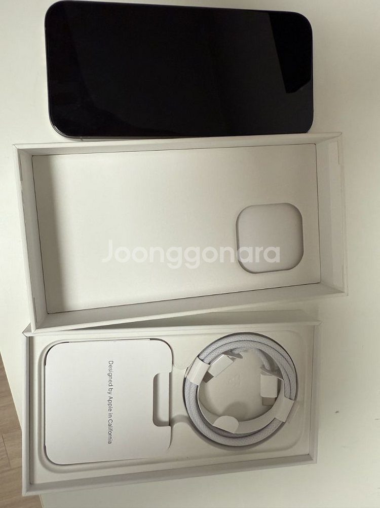 아이폰 15 프로 128 내추럴 티타늄 애플케어--0