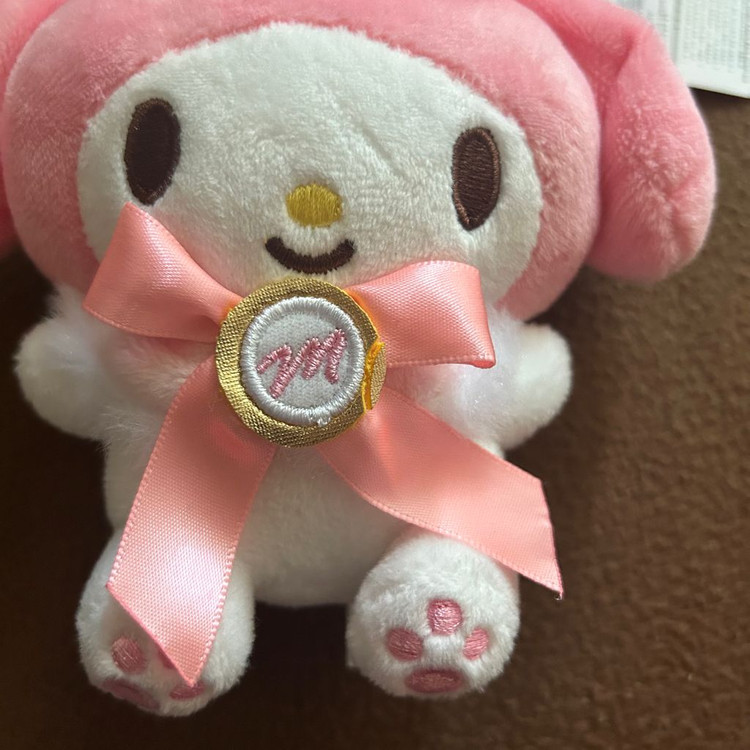 <최저가>(새상품) 마이멜로디 왕관 봉제인형 키링 이미지