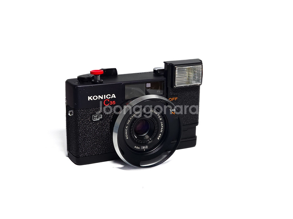 KONICA C35 EF. 필름카메라.--0