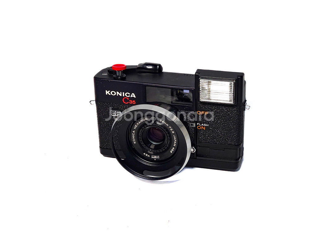 KONICA C35 EF. 필름카메라.--6