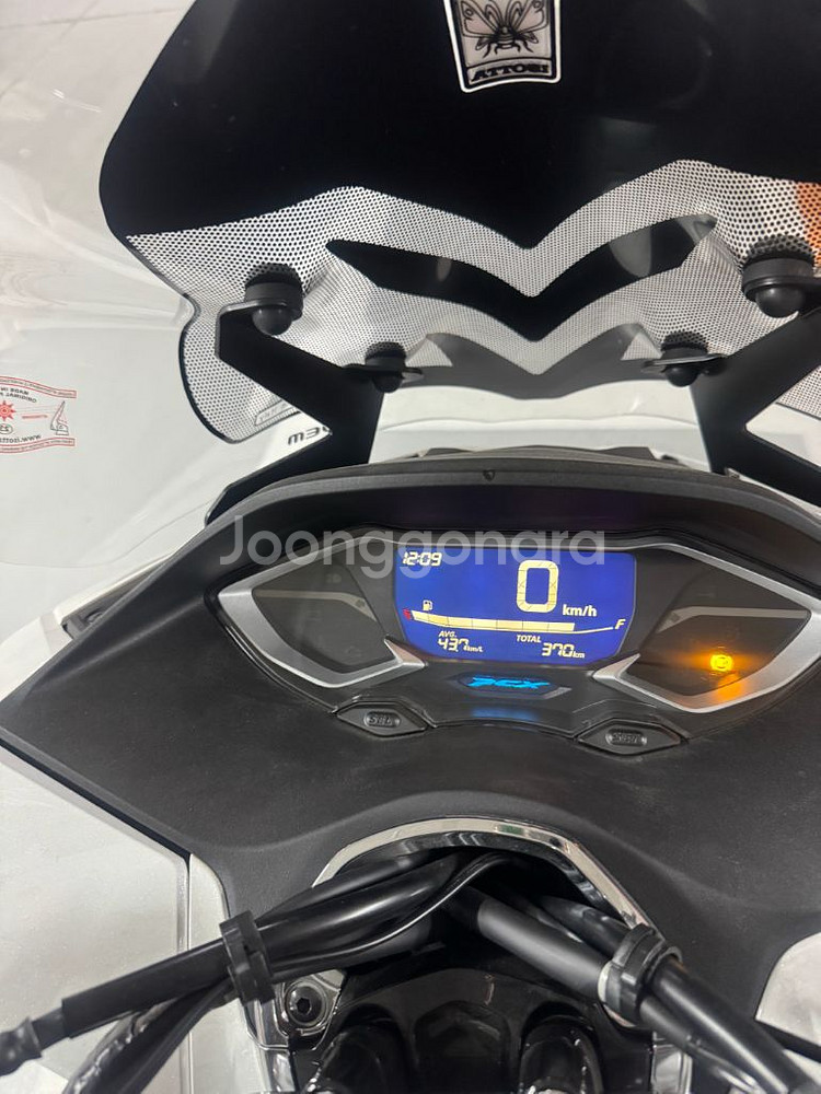 24년식 혼다 pcx125 키로수 370km--3