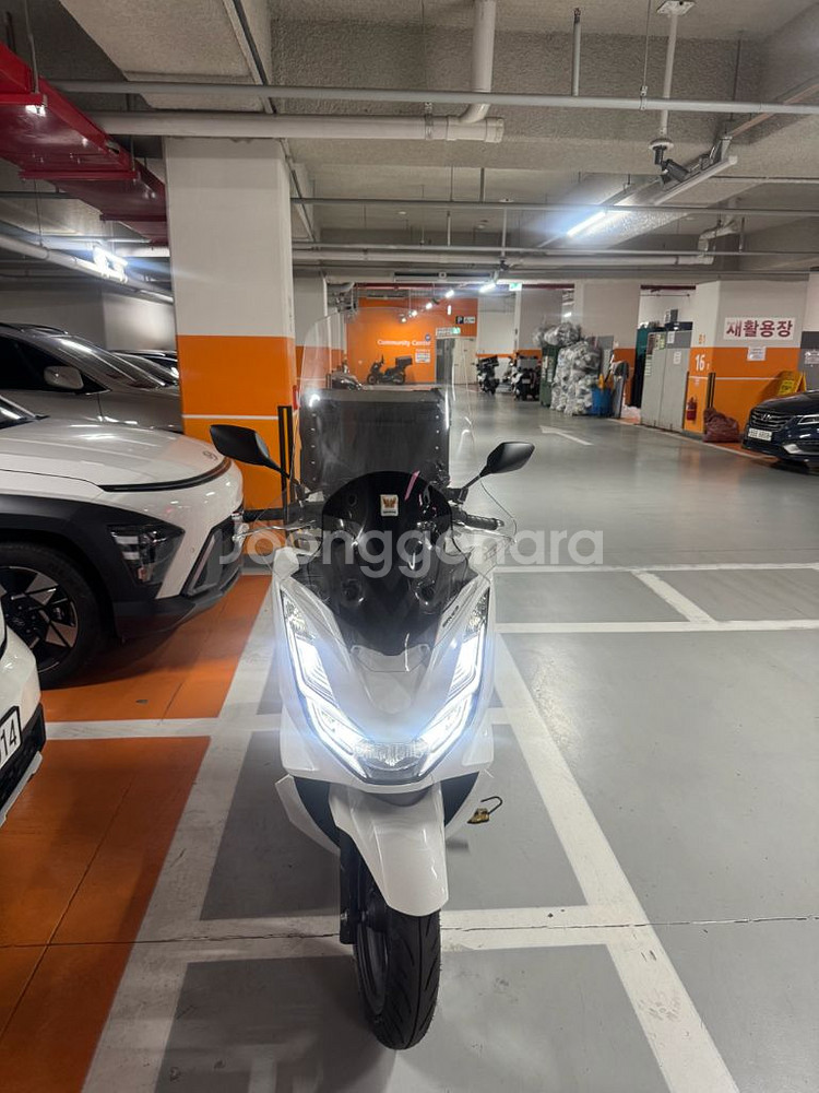 24년식 혼다 pcx125 키로수 370km--1