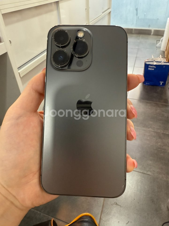 아이폰13프로 그래파이트 512GB/85%--2