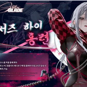 니케X스텔라블레이드 콜라보 코스튬
