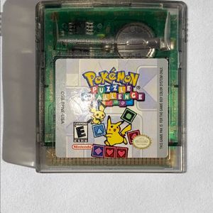 포켓몬 퍼즐 챌린지 게임보이 닌텐도 nintendo