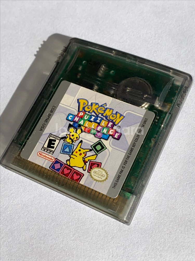 포켓몬 퍼즐 챌린지 게임보이 닌텐도 nintendo--1