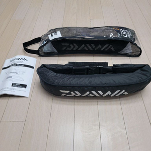 다이와 자동팽창식 허리벨트형 DF-9403 새제품 검정