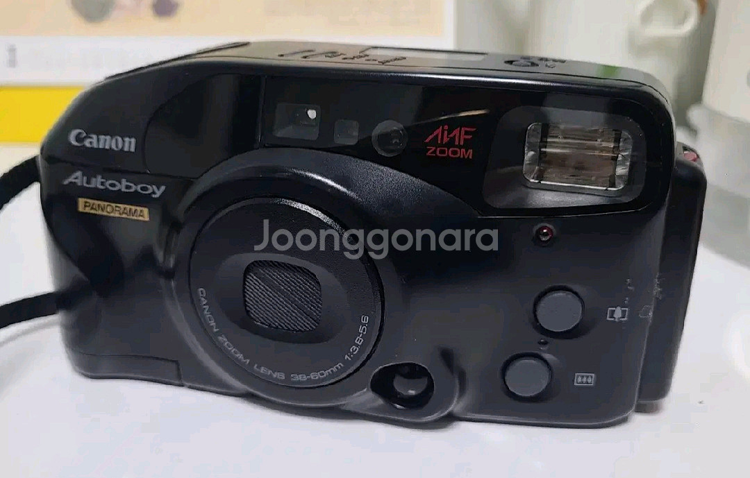 캐논 오토보이 AIF 줌 필름카메라--0
