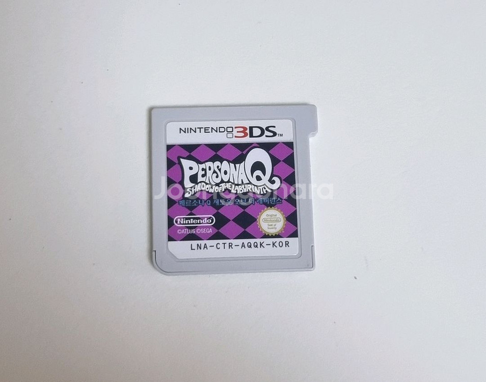 닌텐도3DS 페르소나Q 섀도우 오브 더 래버린스 한글판--0