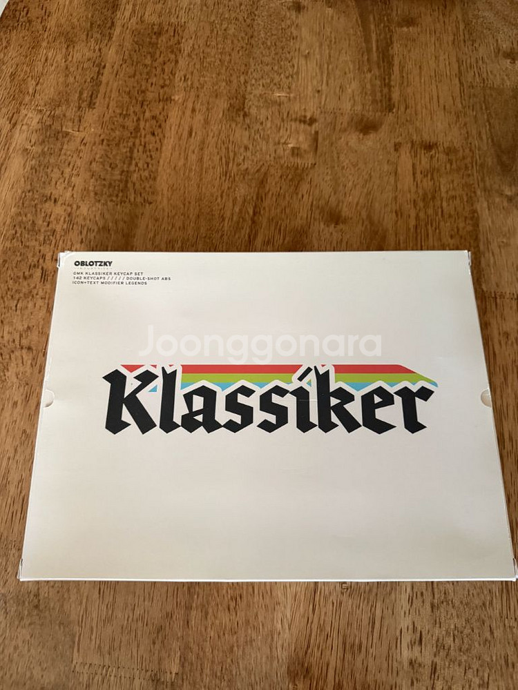 [새상품] GMK Klassiker 키캡 세트--1