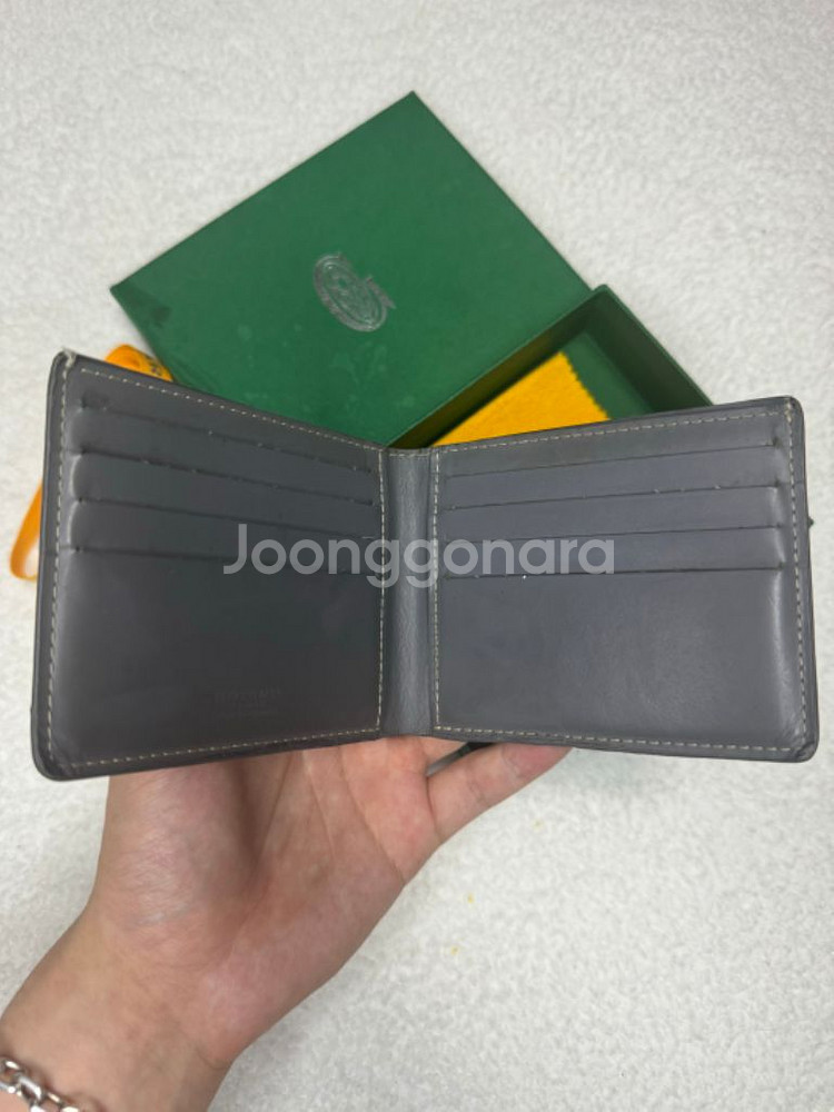 [스페셜컬러]고야드 반지갑 스페셜 그레이--2