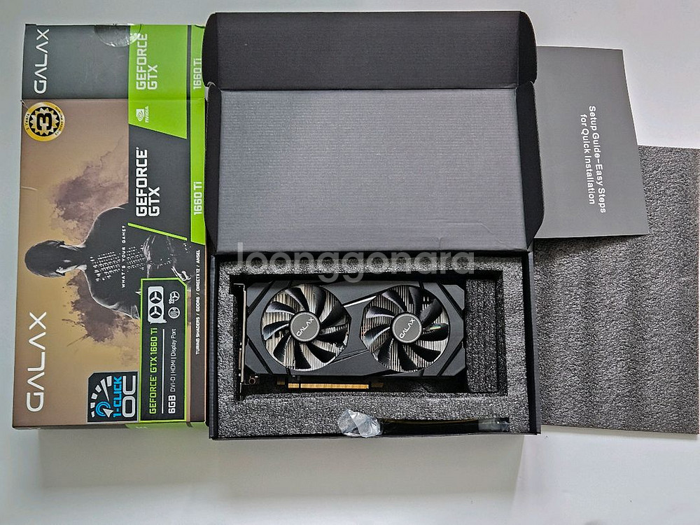 GALAX GTX 1660 Ti 6GB 그래픽카드--0