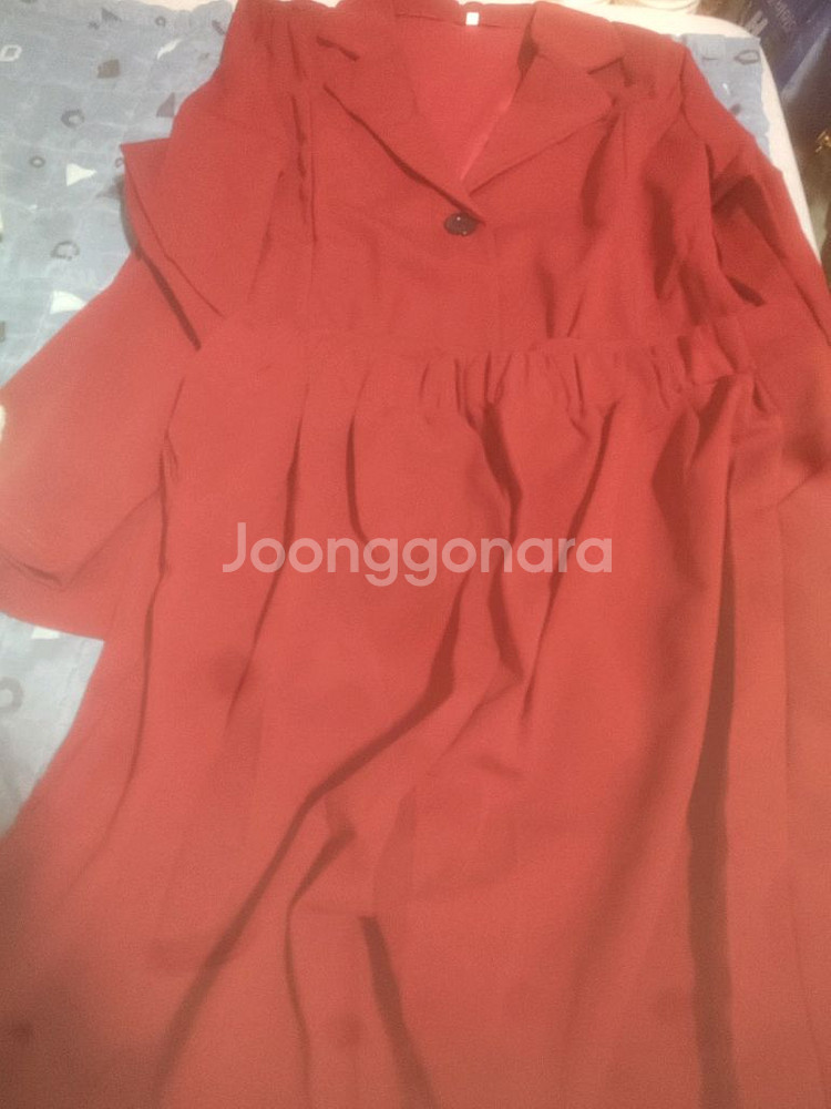 여성 레드정장셋트 쟈켓&팬츠 셋트 5XL--0
