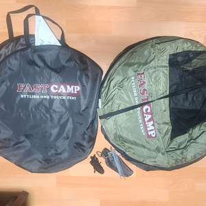 패스트캠프 원터치 텐트(3-4인용)_올리브그린