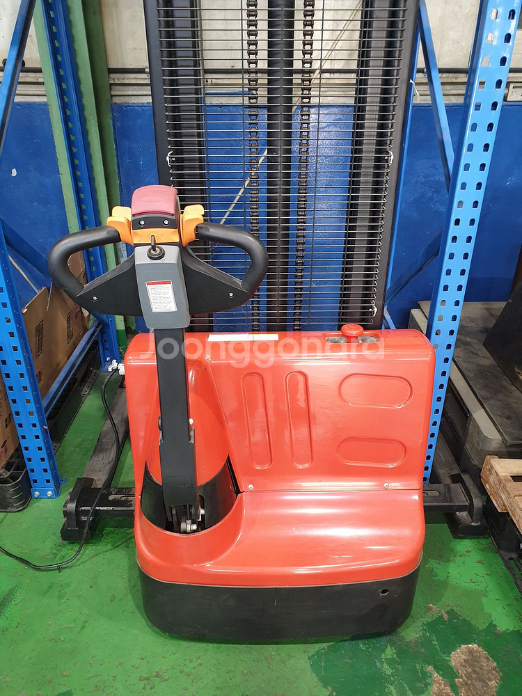 쌍용리프트 지지대 확장형 전동 스태커 CDD-1230W--8