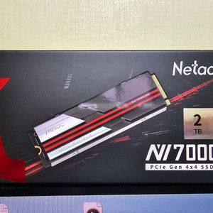 Netac NV7000 2TB M.2 SSD 미개봉