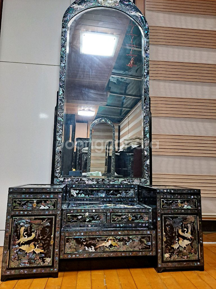 자개화장대 자개장--1