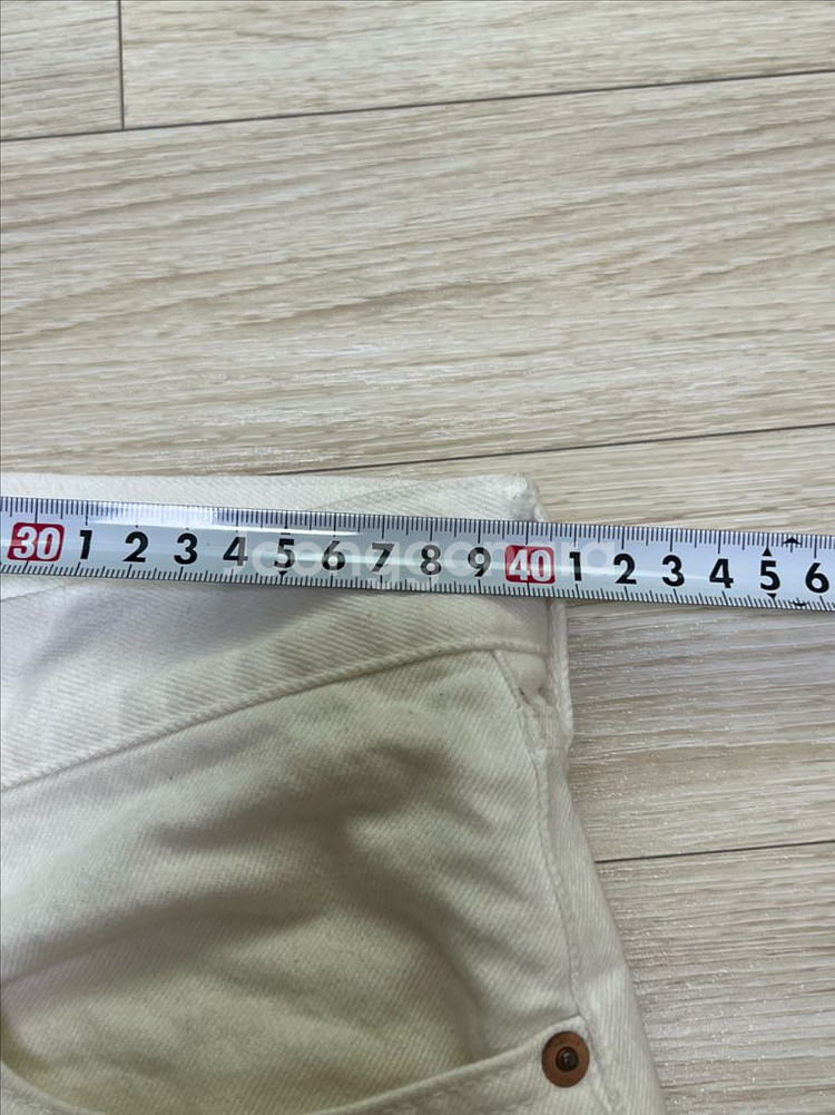 아나토미카 618 화이트 데님 33--2