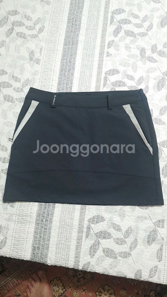 와이드앵글 춘추골프스커트 28인치 기장36--0