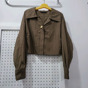 보브 여성 크롭 레이온 자켓