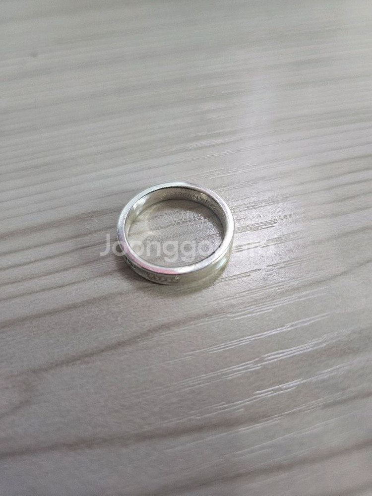 티파니앤코 1837 은반지 us7사이즈--0