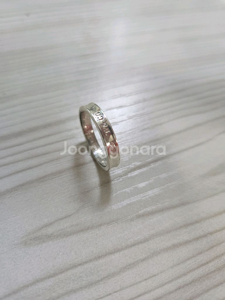 티파니앤코 1837 은반지 us7사이즈--1