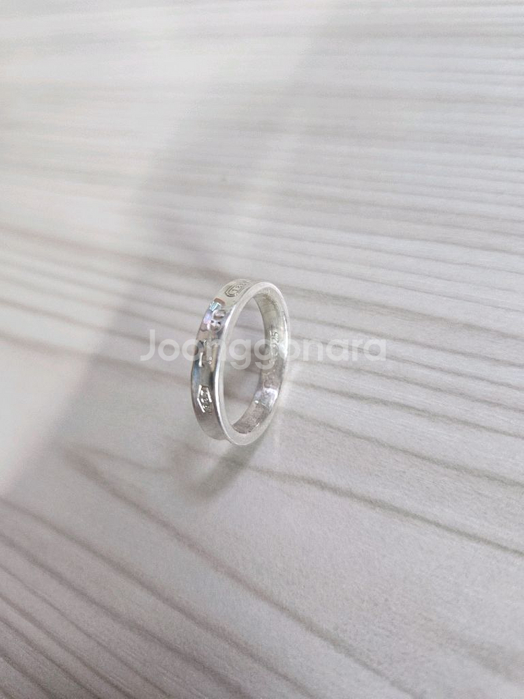 티파니앤코 1837 은반지 us7사이즈--2