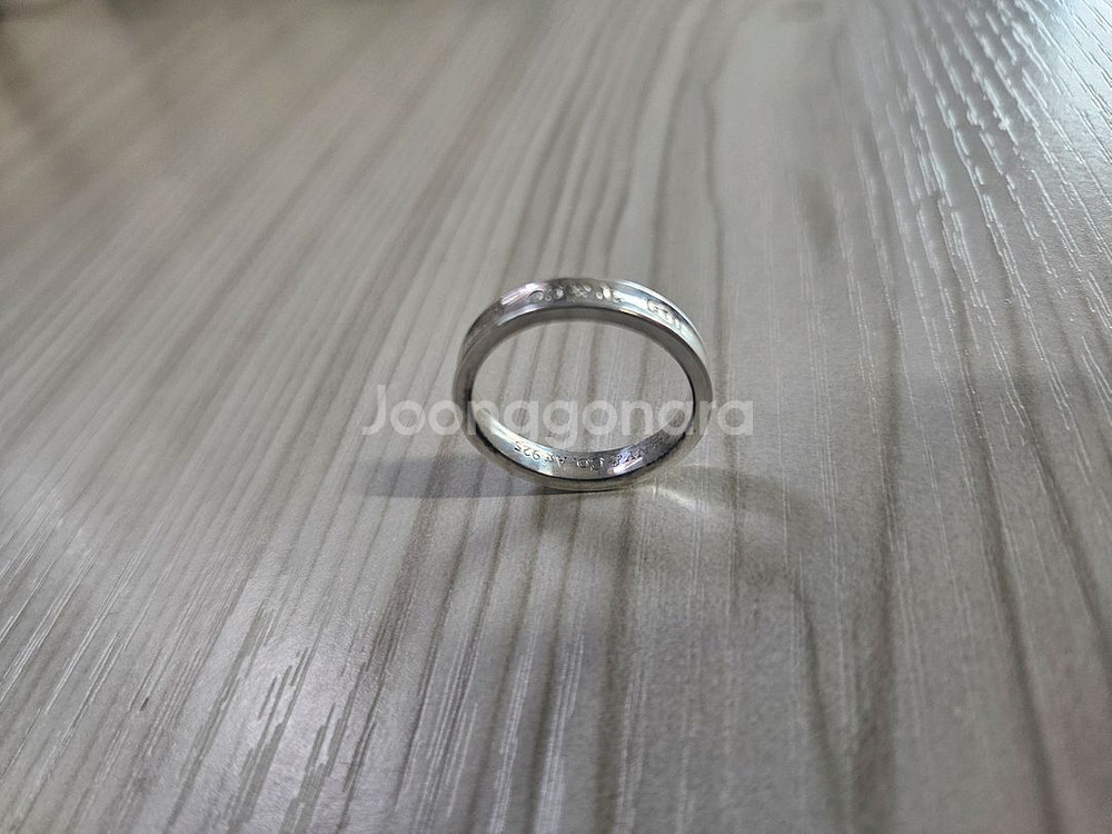 티파니앤코 1837 은반지 us7사이즈--3