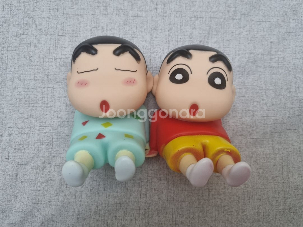 짱구는 못말려 짱구 핸드폰 거치대 피규어 가챠--3