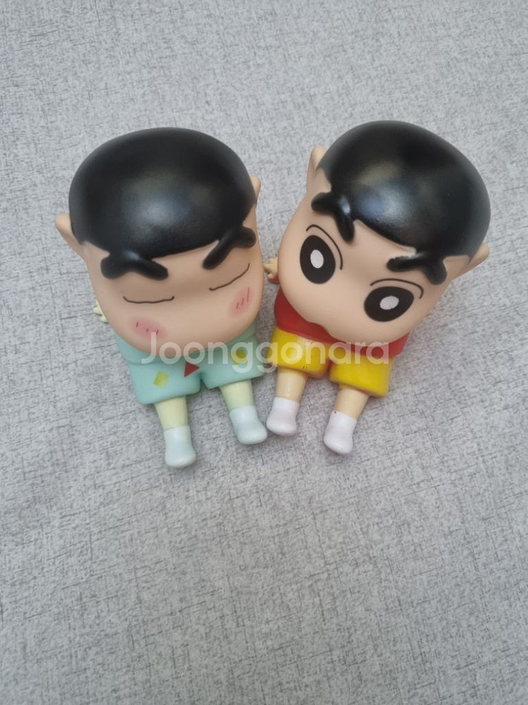 짱구는 못말려 짱구 핸드폰 거치대 피규어 가챠--1