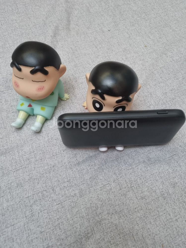 짱구는 못말려 짱구 핸드폰 거치대 피규어 가챠--4