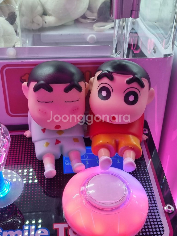 짱구는 못말려 짱구 핸드폰 거치대 피규어 가챠--8