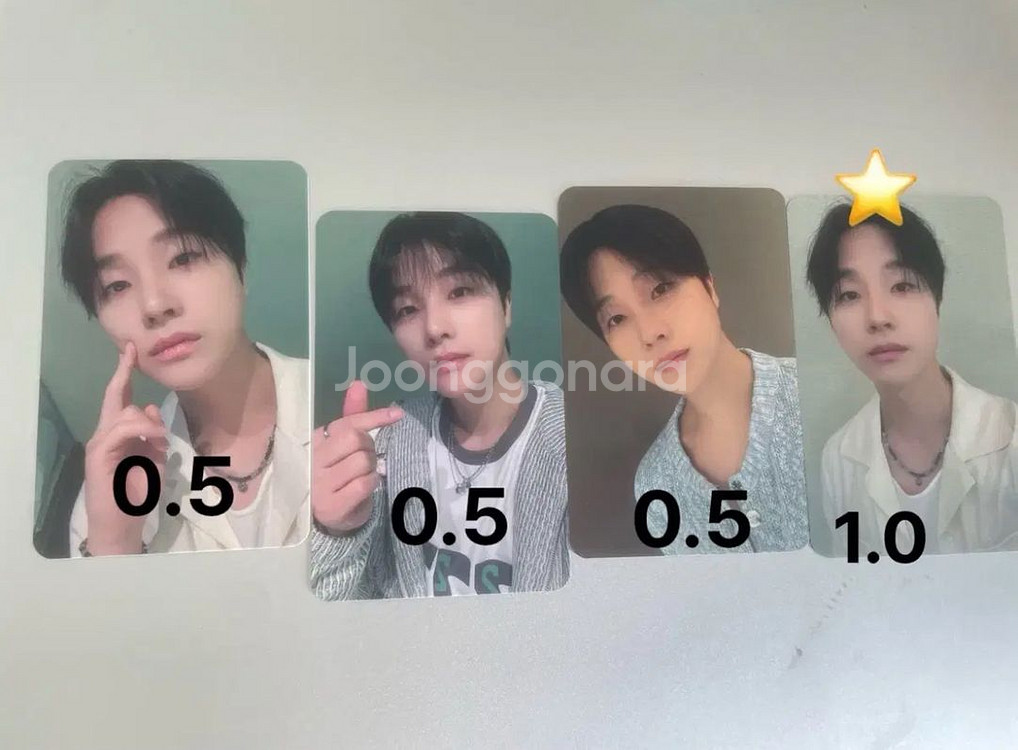 아이콘 김진환 팬미팅 포카 양도 jay jinhwan--0