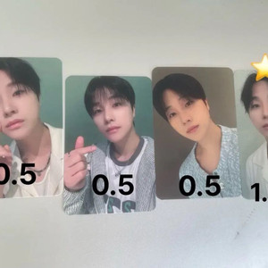 아이콘 김진환 팬미팅 포카 양도 jay jinhwan