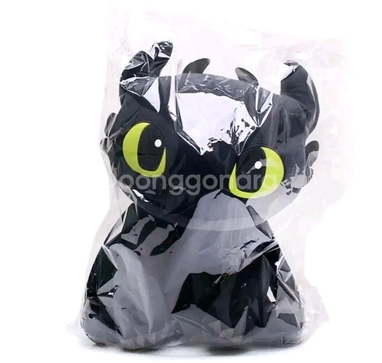 드래곤길들이기 투슬리스 싯팅 인형 백팩 37cm--3