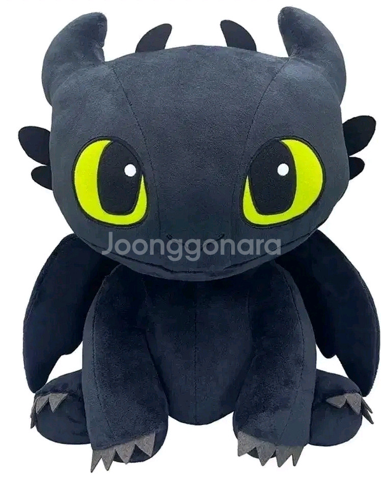 드래곤길들이기 투슬리스 싯팅 인형 백팩 37cm--2