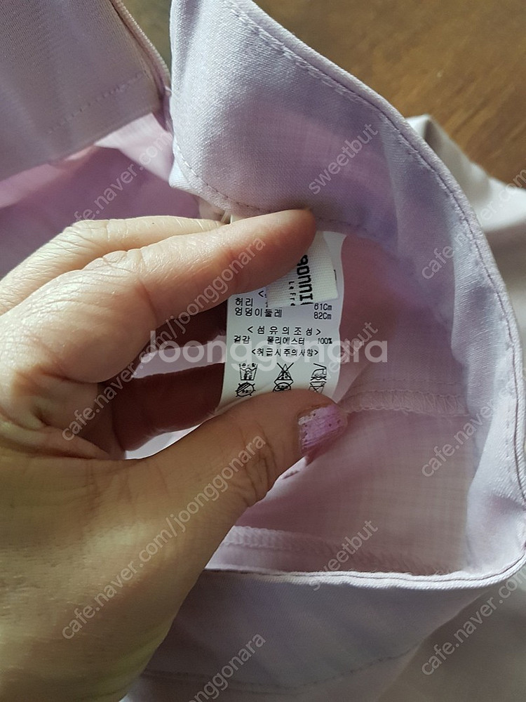 아니베f 레노마 cc콜렉트 정장바지 청바지--8