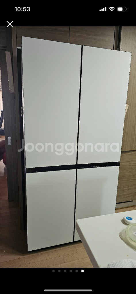 삼성 BESPOKE 4도어 냉장고--0