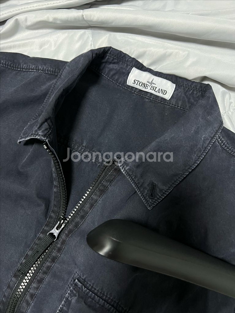 [xl] 20ss 스톤아일랜드 오버셔츠 네이비--3