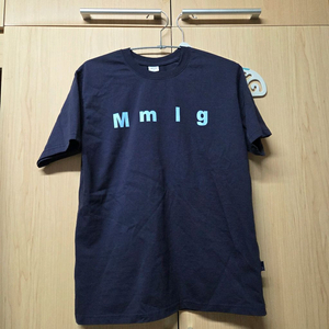Mmlg 반팔 티셔츠 퍼플 네이비