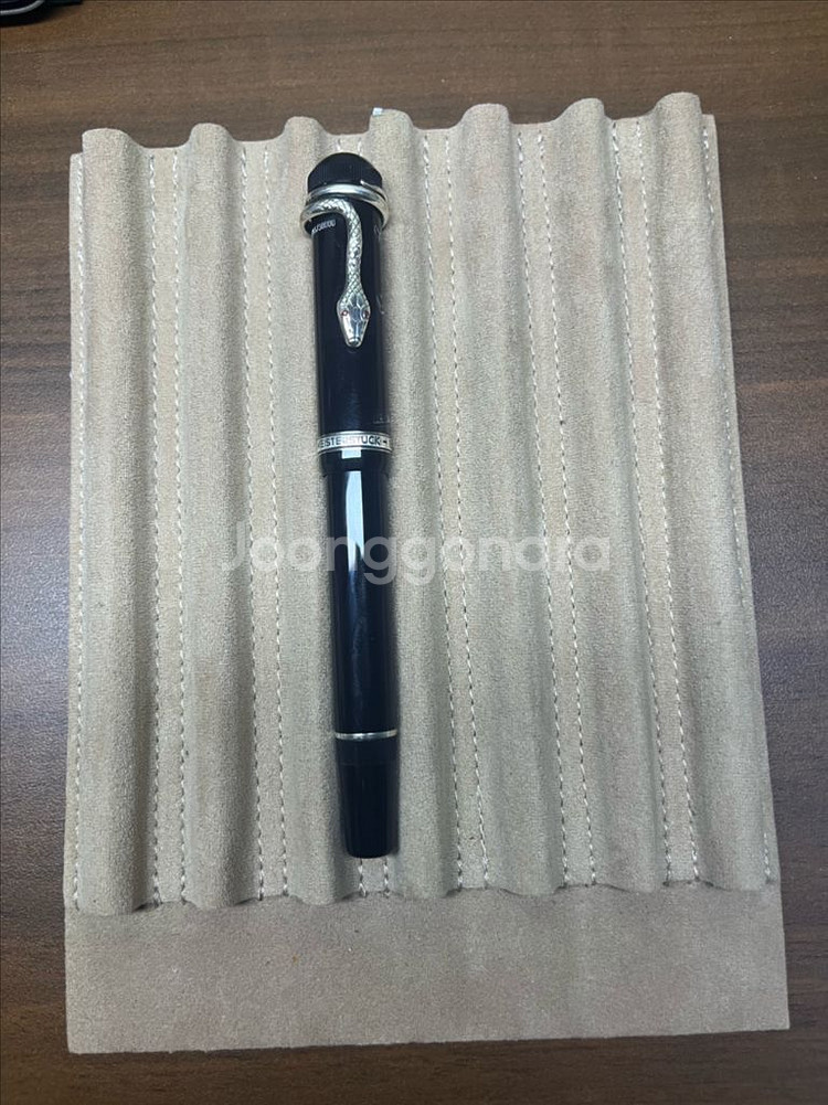 몽블랑 아가사 f닙 만년필--0