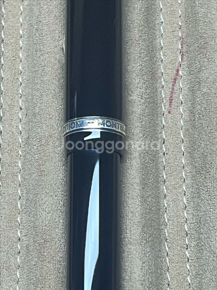 몽블랑 아가사 f닙 만년필--4