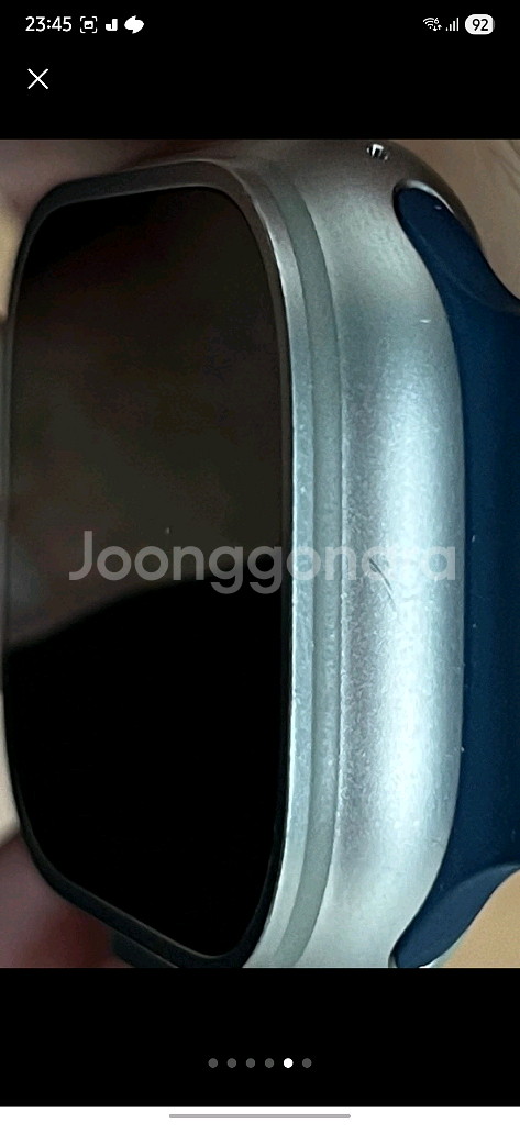 애플워치 울트라 2 49mm 찍힘 기스 있음--4
