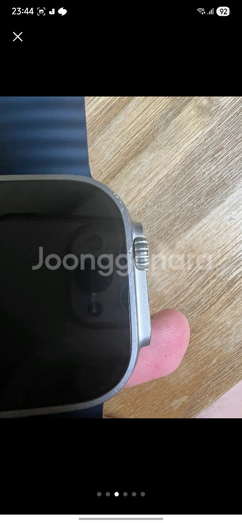 애플워치 울트라 2 49mm 찍힘 기스 있음--2