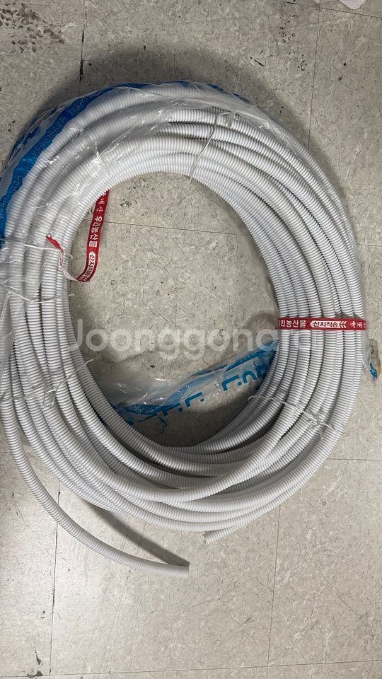 난연 cd관-흰색 50m - 28mm,22mm,16mm--5