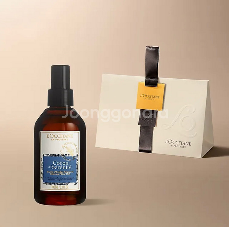 록시땅 릴랙싱 필로우 미스트 100ml +수면안대--0