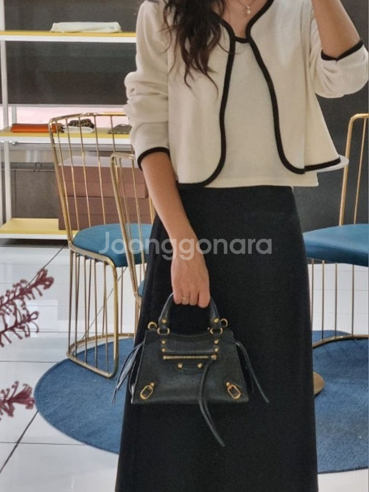 (정품) 발렌시아가 네오 클래식 미니 탑핸들백 가방--9