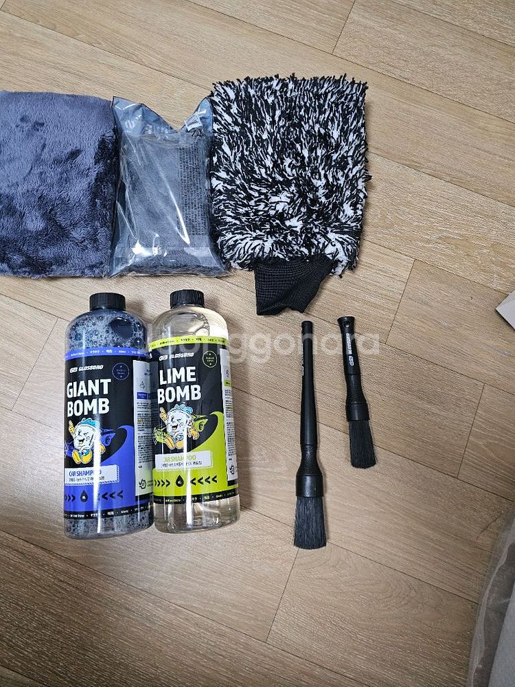 자동차 세차용품 팝니다. 글로스브로,기온쿼츠,더클 타월--6