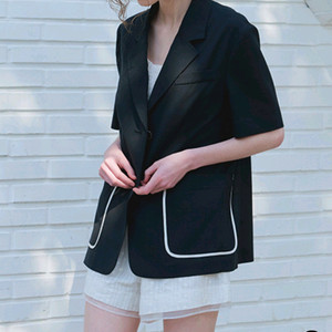 아바몰리 블랙 여름 여자 자켓 완전새상품 데려가세요!