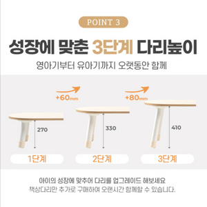 루나스토리 원목 유아 아기 책상 판매